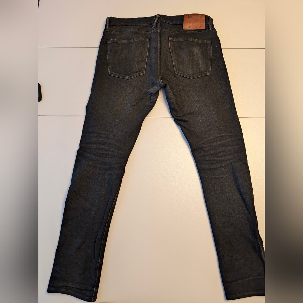 Hiroshi Kato The Needle Skinny Black Jeans 33 - Picture 2 of 11